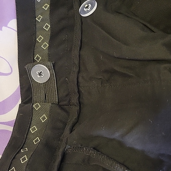 Black, size 22P,  wide leg pants, Liz Claiborne - Picture 7 of 7